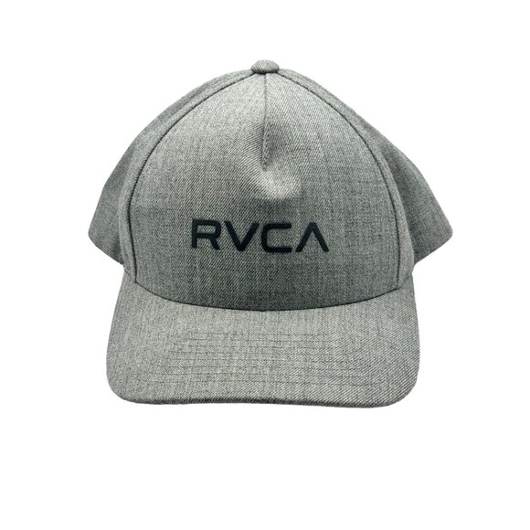 RVCA Gray Adjustable Snapback Cap - Stylish Men's Hat, Perfect Fit, Trendy Desig - Picture 1 of 5